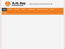 Tablet Screenshot of ahroy.ca